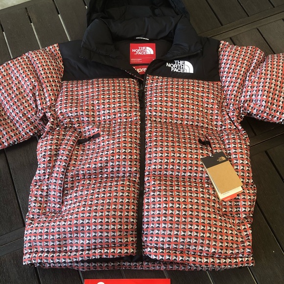 Supreme Other - 🛑SOLD🛑SUPREME x The North Face 🔥 TNF Studded Nuptse Jacket